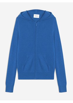 Perfect Cashmere Kaszmirowa bluza "Emma" w kolorze niebieskim ze sklepu Limango Polska w kategorii Bluzy damskie - zdjęcie 188882325