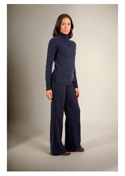 Perfect Cashmere Kaszmirowy sweter "Fornet" w kolorze granatowym ze sklepu Limango Polska w kategorii Swetry damskie - zdjęcie 188882357