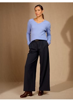 Perfect Cashmere Kaszmirowy sweter "Gardoria" w kolorze błękitnym ze sklepu Limango Polska w kategorii Swetry damskie - zdjęcie 188882399