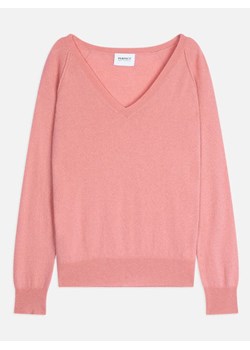 Perfect Cashmere Kaszmirowy sweter "Giusalet" w kolorze łososiowym ze sklepu Limango Polska w kategorii Swetry damskie - zdjęcie 188882419