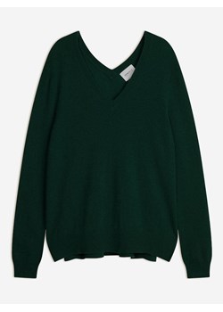 Perfect Cashmere Kaszmirowy sweter "Lova" w kolorze zielonym ze sklepu Limango Polska w kategorii Swetry damskie - zdjęcie 188882556