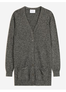 Perfect Cashmere Kaszmirowy kardigan "Pearl" w kolorze szarym ze sklepu Limango Polska w kategorii Swetry damskie - zdjęcie 188882706