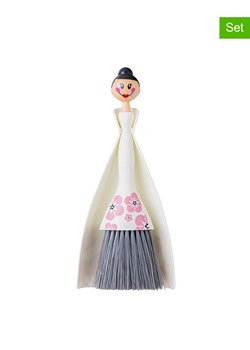 Vigar 2-częściowy zestaw w kolorze biało-jasnoróżowym - 11,5 x 28 cm ze sklepu Limango Polska w kategorii Akcesoria kuchenne - zdjęcie 188882949