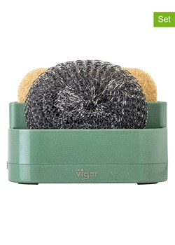 Vigar 3-częściowy zestaw "Rengø" w kolorze zielonym - 12,5 x 9,5 x 8,5 cm ze sklepu Limango Polska w kategorii Akcesoria kuchenne - zdjęcie 188883405