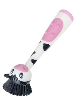 Vigar Szczotka "Moo" ze wzorem do zmywania - wys. 25 cm ze sklepu Limango Polska w kategorii Akcesoria kuchenne - zdjęcie 188883496