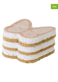 Vigar Gąbki (3 szt.) "Zeroline" w kolorze jasnobrązowym - 10,5 x 9,5 cm ze sklepu Limango Polska w kategorii Akcesoria kuchenne - zdjęcie 188883636