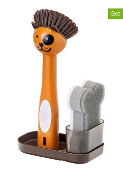 Vigar 3-częściowy zestaw "Pets" w kolorze pomarańczowym - 13,5 x 23 x 8 cm ze sklepu Limango Polska w kategorii Akcesoria kuchenne - zdjęcie 188883866