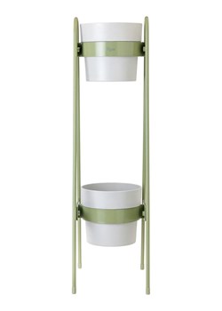 Vigar Regał "Urban garden" w kolorze zielonym na rośliny - 20 x 75 x 30 cm ze sklepu Limango Polska w kategorii Doniczki i osłonki - zdjęcie 188883996