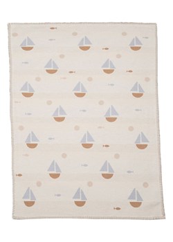 David Fussenegger Kocyk w kolorze beżowo-jasnobrązowo-błękitnym ze sklepu Limango Polska w kategorii Tekstylia - zdjęcie 188884179