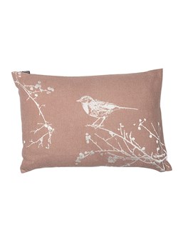 David Fussenegger Poszewka "Branches with little birds" w kolorze jasnobrązowym na poduszkę ze sklepu Limango Polska w kategorii Poduszki dekoracyjne - zdjęcie 188884289