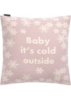 David Fussenegger Poszewka "Silvretta - Baby Its Cold Outside" w kolorze fioletowym na poduszkę ze sklepu Limango Polska w kategorii Poduszki dekoracyjne - zdjęcie 188884326