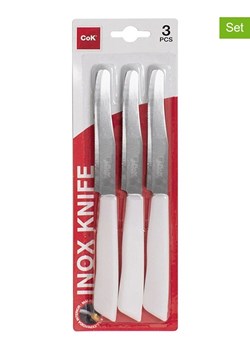 CEGECO Noże (3 szt.) w kolorze białym ze sklepu Limango Polska w kategorii Sztućce - zdjęcie 188884525