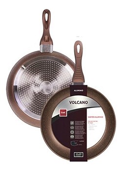 CEGECO Patelnia "Volcano" w kolorze brązowym - Ø 20 cm ze sklepu Limango Polska w kategorii Garnki - zdjęcie 188884538