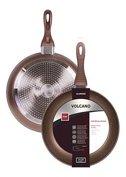 CEGECO Patelnia "Volcano" w kolorze brązowym - Ø 22 cm ze sklepu Limango Polska w kategorii Garnki - zdjęcie 188884539