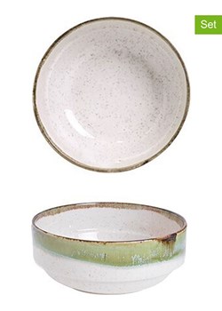 CEGECO Miski (2 szt.) w kolorze zielonym - Ø 12 cm ze sklepu Limango Polska w kategorii Naczynia - zdjęcie 188884558