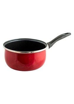 CEGECO Garnek "Basic" w kolorze czerwonym - Ø 18 cm ze sklepu Limango Polska w kategorii Garnki - zdjęcie 188884607