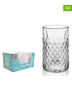 CEGECO Szklanki (6 szt.) "Onix" - 450 ml ze sklepu Limango Polska w kategorii Naczynia - zdjęcie 188884616