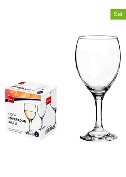 CEGECO Kieliszki (2 szt.) "Emperador" do wina - 345 ml ze sklepu Limango Polska w kategorii Naczynia - zdjęcie 188884627