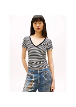 Tommy Jeans T-shirt ESSENTIAL | Slim Fit ze sklepu Gomez Fashion Store w kategorii Bluzki damskie - zdjęcie 188885699