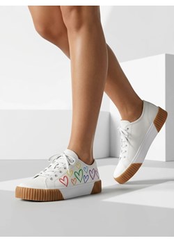 Royalfashion Trampki damskie z printem Sercess ze sklepu royalfashion.pl w kategorii Trampki damskie - zdjęcie 188886995