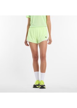 Spodenki damskie New Balance WB61J868AFG – zielone ze sklepu New Balance Poland w kategorii Szorty - zdjęcie 188887067