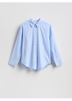 Reserved - Koszula z bawełny oxford - jasnoniebieski ze sklepu Reserved w kategorii Bluzki damskie - zdjęcie 188887336