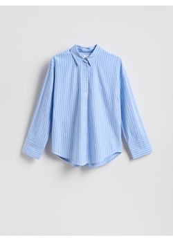 Reserved - Koszula z bawełny oxford - jasnoniebieski ze sklepu Reserved w kategorii Koszule damskie - zdjęcie 188887358