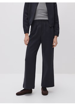 Reserved - Spodnie z zakładkami - ciemnoszary ze sklepu Reserved w kategorii Spodnie damskie - zdjęcie 188887635