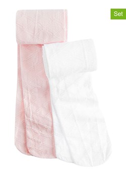 COOL CLUB Rajstopy (2 pary) w kolorze jasnoróżowym i białym ze sklepu Limango Polska w kategorii Rajstopy dziecięce - zdjęcie 188888689