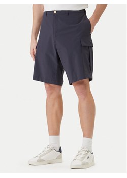 Aeronautica Militare Szorty materiałowe 261BE0277UCT04291 Granatowy Regular Fit ze sklepu MODIVO w kategorii Spodenki męskie - zdjęcie 188888948