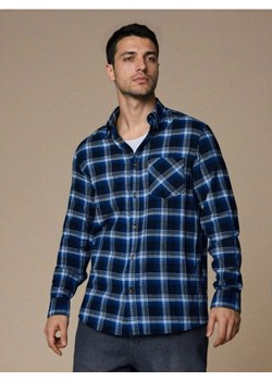 Sinsay - Koszula z długim rękawem - niebieski ze sklepu Sinsay w kategorii Koszule męskie - zdjęcie 188890178