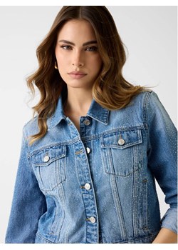 Guess Kurtka przejściowa 181132 Niebieski Classic Fit ze sklepu MODIVO w kategorii Kurtki damskie - zdjęcie 188891406