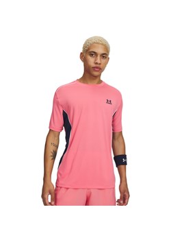 Męski t-shirt treningowy Under Armour UA Tech Sport Short Sleeve - różowy ze sklepu Sportstylestory.com w kategorii T-shirty męskie - zdjęcie 188893257