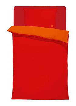 Benetton 3-częściowy komplet pościeli w kolorze czerwono-pomarańczowym ze sklepu Limango Polska w kategorii Pościele - zdjęcie 188894277