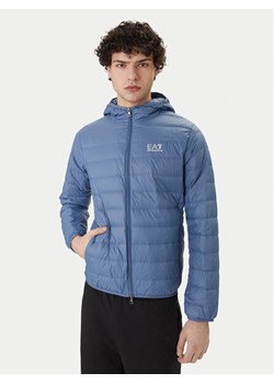 EA7 Emporio Armani Kurtka puchowa 8NPB24 PNGPZ UB064 Niebieski Regular Fit ze sklepu MODIVO w kategorii Kurtki męskie - zdjęcie 188894497
