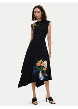 Desigual Sukienka codzienna Leyter 26SWVK50 Czarny Regular Fit ze sklepu MODIVO w kategorii Sukienki - zdjęcie 188894498