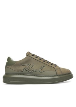 KARL LAGERFELD Sneakersy Kapri KL52542F Khaki ze sklepu MODIVO w kategorii Buty sportowe męskie - zdjęcie 188895177