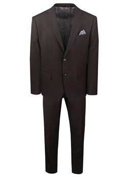 Taliowany Garnitur Męski - Victorio - Brązowy GARVCTOmarroneKM2464 ze sklepu JegoSzafa.pl w kategorii Garnitury męskie - zdjęcie 188895559