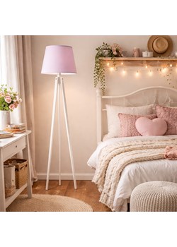 Dziecięca lampa podłogowa na trójnogu CURACAO drewniana lampa podłogowa na 3 nogach dla dzieci ze sklepu Lysne w kategorii Lampy dziecięce - zdjęcie 188895975