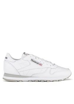 Sneakersy Reebok EO-CLASSIC LEATHER 100008789 Biały ze sklepu eobuwie.pl w kategorii Buty sportowe męskie - zdjęcie 188896365