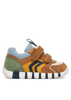 Sneakersy Geox B Iupidoo Boy B3555D 02214 C5G2Q Brązowy ze sklepu eobuwie.pl w kategorii Buty sportowe dziecięce - zdjęcie 188896375