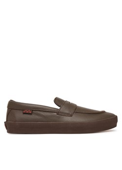 Lordsy Vans Skate Loafer VN000VAQFSB1 Bordowy ze sklepu eobuwie.pl w kategorii Półbuty męskie - zdjęcie 188896388