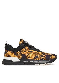 Sneakersy Versace Jeans Couture 80YA3SA1 Czarny ze sklepu eobuwie.pl w kategorii Buty sportowe męskie - zdjęcie 188896437