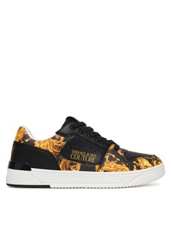 Sneakersy Versace Jeans Couture 80YA3SJ4 Czarny ze sklepu eobuwie.pl w kategorii Buty sportowe męskie - zdjęcie 188896485