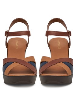 Sandały Lasocki CEO-EST-2025N-16 Brązowy ze sklepu eobuwie.pl w kategorii Sandały damskie - zdjęcie 188896507