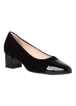 HASSIA Skórzane czółenka "Ravenna" w kolorze czarnym ze sklepu Limango Polska w kategorii Czółenka - zdjęcie 188897827