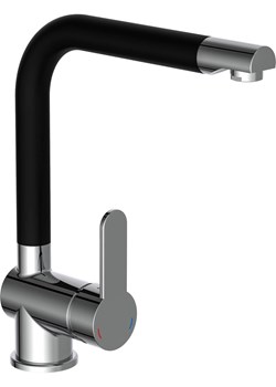 Schütte Bateria zlewozmywakowa "Rio" w kolorze czarno-srebrnym ze sklepu Limango Polska w kategorii Dom - zdjęcie 188898296