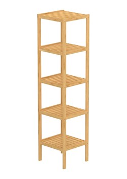 Schütte Regał stojący w kolorze jasnobrązowym do łazienki - 33 x 140 x 33 cm ze sklepu Limango Polska w kategorii Szafy - zdjęcie 188898326