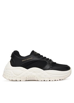 Armani Exchange Sneakersy XW002227 AF21430 UC001 Czarny ze sklepu MODIVO w kategorii Buty sportowe damskie - zdjęcie 188900007