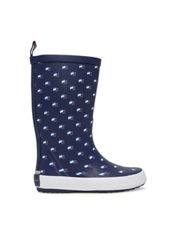 Tommy Hilfiger Kalosze Rain Boot T3XC-33922-1846 S Granatowy ze sklepu MODIVO w kategorii Kalosze dziecięce - zdjęcie 188900028